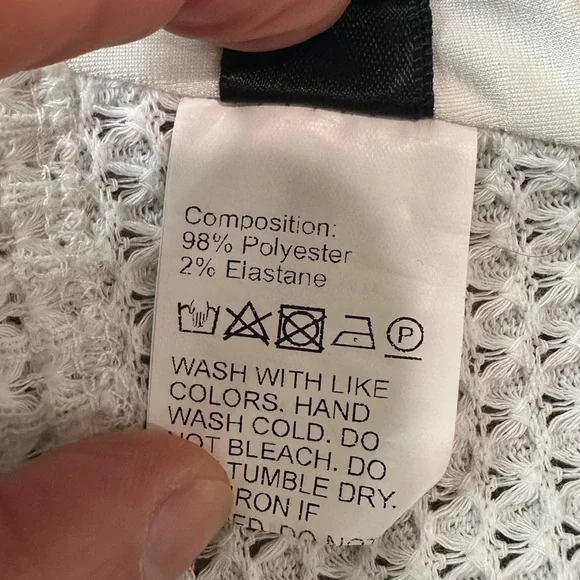 Bundle of 2 SHEIN Black Halter Crop Bra Top and White Tube Bra Top Size Small - Picture 2 of 12